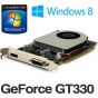 nVidia GeForce GT 330 1GB DisplayPort DVI PCI-Express x16 Graphics Card 9TCD9