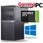 Gaming PC Dell 990 Quad Core i7-2600 16GB RAM 500GB GeForce GTX 1050 Ti 4GB GDDR5 Windows 10 64Bit Desktop Computer