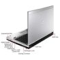 HP EliteBook 2560p 12.5" Core i5-2410M 8GB 256GB SSD DVD WiFi WebCam Windows 10 Professional Laptop