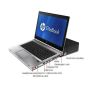 HP EliteBook 8460p 2nd Gen i7-2620M 4GB 320GB WebCam USB 3.0 Windows 10 Professional 64-bit