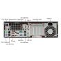 HP EliteDesk 600 G1 SFF Quad Core i5-4570 8GB 120GB SSD DVDRW WiFi Windows 10 Desktop PC Computer