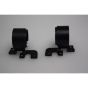 Sony VGN-AW Hinge Covers Black & Gray Set of Left Right