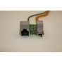 HP Compaq nx9010 Modem Firewire Ports Board DAKT9TB26C3