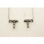 Packard Bell EasyNote C3300 LCD Hinge Support Brackets FBVC1008015 