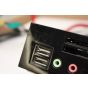Medion MT9 USB Audio FireWire Card Reader Front Panel