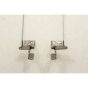 Toshiba Satellite C650 LCD Hinge Support Brackets 6055B0013101