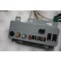 HP Grand Canyon 5070-2361 front I/O USB 2.0, IEEE 1394, mic, audio L+R, and headphone jack