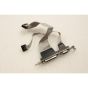 Parallel LPT Printer COM Serial Port PCI Bracket Cable