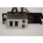HP dc5750 Microtower Power Button USB Audio LED Panel 410119-001 411258-001