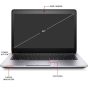 HP EliteBook 840 G1 14-inch Ultrabook Laptop PC (Intel Core i7-4600U, 8GB RAM, 256GB SSD, WiFi, WebCam, Windows 10 Professional 64-bit)