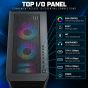 MicroDream Genesis RTX 5070 Gaming PC - I/O Panel Ports