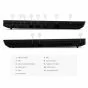 Lenovo ThinkPad L490 ports layout – USB-C, HDMI, Ethernet, audio jack diagram