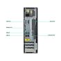Lenovo ThinkCentre M93p SFF Quad Core i5-4590 8GB 256GB SSD WiFi Windows 10 Professional 64Bit Desktop PC Computer