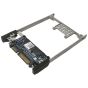 Dell LS-7788P A12919 mSATA to 2.5" SATA Drive Converter Adapter Caddy