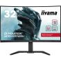 Illustration depicting iiyama 32" Curved Gaming Monitor - GCB3280QSU-B2 - QHD 180Hz HDMI, DisplayPort