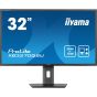 Illustration depicting iiyama 32" Gaming Monitor - XB3270QSU-B1 - QHD IPS 100Hz HDMI, DisplayPort