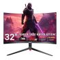 Illustration depicting piXL 32" Curved Gaming Monitor - CM32GF5 - Full HD 165Hz HDMI, DisplayPort