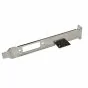 Full height dms-59 graphics card bracket rear view