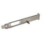 full height dvi graphics card bracket rear view