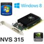nVidia Quadro NVS 315 1GB DDR3 PCI Express x16 Dual Display DMS-59 Graphics Card