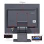 17-Inch IBM Lenovo ThinkVision L171 17" LCD TFT Monitor