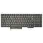 Lenovo ThinkPad P52 P72 P53 P73 UK QWERTY Keyboard 01YP708 SN20P34524 front view