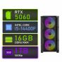 Illustration depicting Genesis RTX 5060 Gaming PC (Best Value) – i5 14400F, 16GB RAM, 1TB SSD, Windows 11 Pro