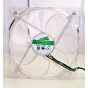Alpine 120mm x 25mm Blue LED Case Cooling Fan 4 pin DF1202512SELN