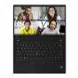 Lenovo ThinkPad X1 Carbon Gen 8 keyboard with video conferencing on screen