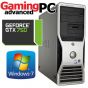 Gaming PC Dell Precision T3400 Core 2 Duo E7400 2.8GHz 4GB GTX 750 Windows 7 Home Premium 64bit