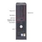Dell OptiPlex GX620 SFF Pentium D Dual-Core 3.00GHz 2GB 80GB DVD Windows 7 Desktop PC