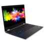 Lenovo ThinkPad L13 Yoga 13.3 Inch Laptop Front Left Angle Screen On