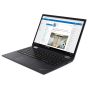 Lenovo ThinkPad X13 Yoga Gen 2 13.3 Inch Laptop Front View Screen On