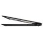 Lenovo ThinkPad X1 Carbon Gen 9 – slim profile with lid partly closed