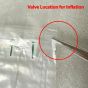 Valve location for inflation in High Quality Inflatable Air Bag
