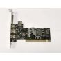 Illustration depicting VIA VT6307 3+1-Port IEEE 1394 FireWire PCI Controller Card Serial Adapter : MicroDream.co.uk