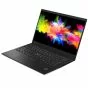 Lenovo ThinkPad X1 Carbon Gen 8 side angle showing keyboard and screen