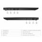 Lenovo ThinkPad X1 Carbon Gen 9 – ports diagram and I/O layout