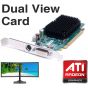 Dell ATI Radeon X1300 256MB PCI-E DMS-59 Dual Display TV-Out Graphics Card GJ501