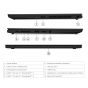 Lenovo ThinkPad X1 Carbon Gen 8 ports and side layout diagram