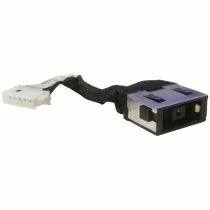 Illustration depicting Lenovo ThinkPad W550s DC Power Socket Port Jack with Cable 00JT433 50.4AO02.011 : MicroDream.co.uk