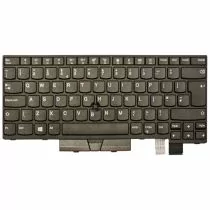 Lenovo ThinkPad T490 T14 L390 E490 Keyboard 01YP268 UK Layout front view
