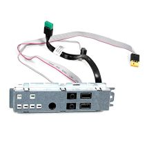 Dell OptiPlex 3020 SFF Front USB and Audio Ports Assembly 03D62W front view
