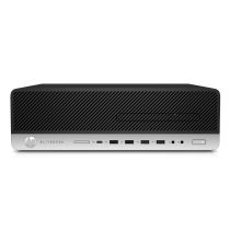 HP EliteDesk 800 G4 SFF Desktop PC front view with USB-C and power button