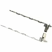 Illustration depicting Lenovo ThinkPad T420 LCD Screen Hinge & Brackets L+R Set 04W1611 04W1612 : MicroDream.co.uk