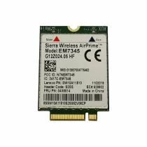 Illustration depicting Sierra Wireless AirPrime EM7345 WWAN 4G LTE Mobile Card Lenovo 04X6014 : MicroDream.co.uk