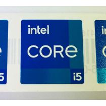 Genuine Intel Core i5 Inside Case Badge Sticker (11th Generation) 18mm x 18mm