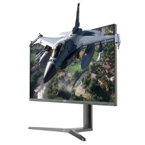 Illustration depicting piXL 32" Gaming Monitor - CM32G7 - 4K UHD IPS 144Hz HDMI, DisplayPort, USB-C Lightweight