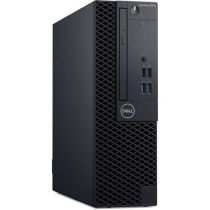 Illustration depicting Dell OptiPlex 3070 SFF Desktop Intel Core i5-9500 8GB 256GB SSD DVD HDMI DP USB 3.0 WiFi Windows 11 Pro PC Computer : MicroDream.co.uk