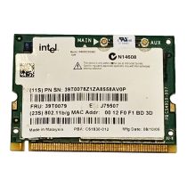 Illustration depicting Intel WM3B2200BG Wireless Wi-Fi Card for IBM ThinkPad 39T0079 : MicroDream.co.uk